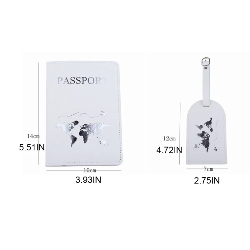 1Set PU Leather Luggage Tag Passport Case Wallet for Couples Honeymoon Wedding 066F
1Set PU Leather Luggage Tag Passport Case Wallet for Couples Honeymoon Wedding 066F