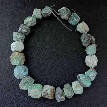8SE11234 Natural Chrysocolla Nugget Rough Raw Freeform beads Necklace15*19mm
8SE11234 Natural Chrysocolla Nugget Rough Raw Freeform beads Necklace15*19mm