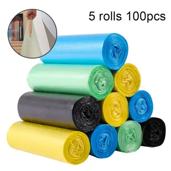 100Pcs/5 Roll Disposable Home Hotel Thick Trash Holder Rubbish Pouch Garbage Bag
100Pcs/5 Roll Disposable Home Hotel Thick Trash Holder Rubbish Pouch Garbage Bag