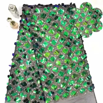 Sequins Lace Fabric Latest African Lace Fabric High Quality Nigerian French net lace fabric for party dress tulle lace fabric
Sequins Lace Fabric Latest African Lace Fabric High Quality Nigerian French net lace fabric for party dress tulle lace fabric