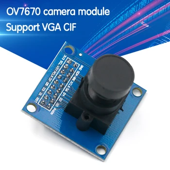 OV7670 camera module OV7670 moduleSupports VGA CIF auto exposure control display active size 640X480 For Arduino
OV7670 camera module OV7670 moduleSupports VGA CIF auto exposure control display active size 640X480 For Arduino