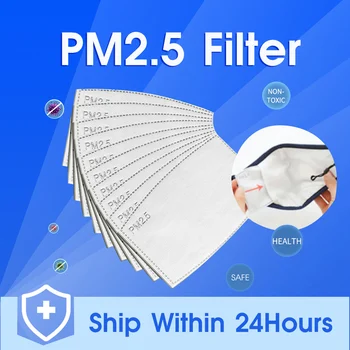 20-200PCS pm2.5 Filter Paper 5 Layer Mask Pad Anti Haze Dust Mouth Gasket Activated Carbon Valve Masks Washable PM25 Filter Mask
20-200PCS pm2.5 Filter Paper 5 Layer Mask Pad Anti Haze Dust Mouth Gasket Activated Carbon Valve Masks Washable PM25 Filter Mask