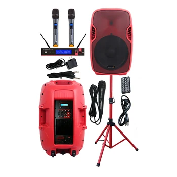 STARAUDIO 15" 3500W PA Powered Active Bluetooth Speaker System DJ Stand 2CH UHF Handheld Wireless Microphone System SSRM-15
STARAUDIO 15" 3500W PA Powered Active Bluetooth Speaker System DJ Stand 2CH UHF Handheld Wireless Microphone System SSRM-15