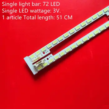 510mm LED Backlight Lamp strip 72leds For Samsung 46 inch LCD TV UA46D5000PR 2011SVS46 5K6K H1B-1CH BN64-01644A UE46D6100SW 
510mm LED Backlight Lamp strip 72leds For Samsung 46 inch LCD TV UA46D5000PR 2011SVS46 5K6K H1B-1CH BN64-01644A UE46D6100SW