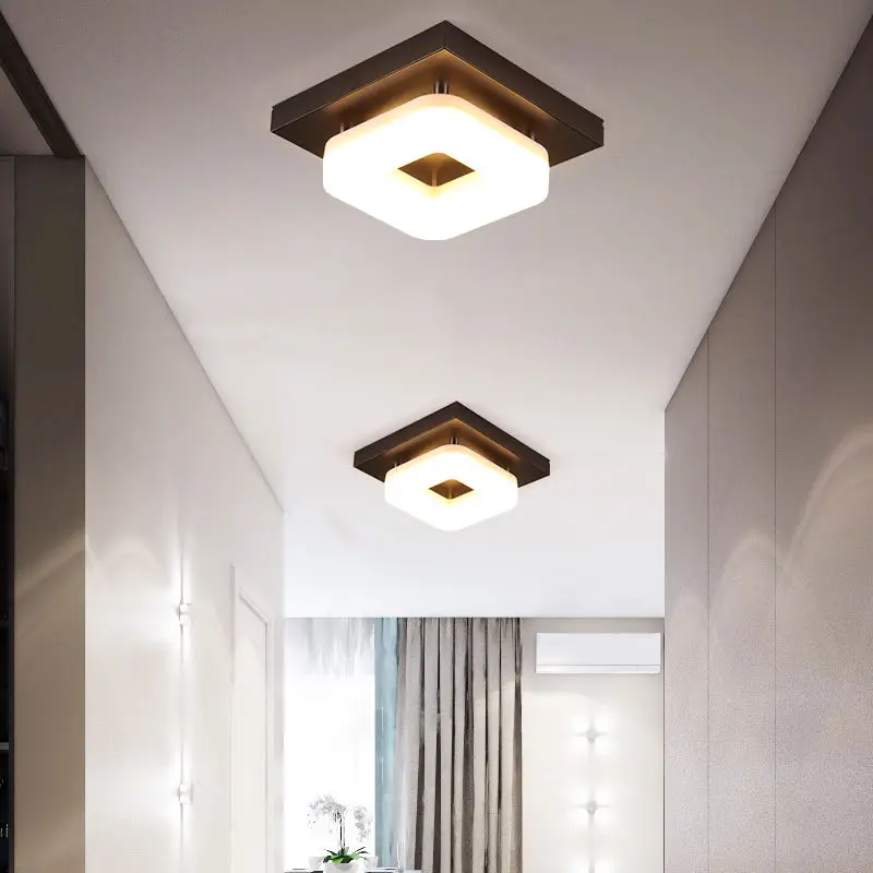 Фото XIUAN современный потолочный светильник с заподлицо Прихожая крыльцо Балконная