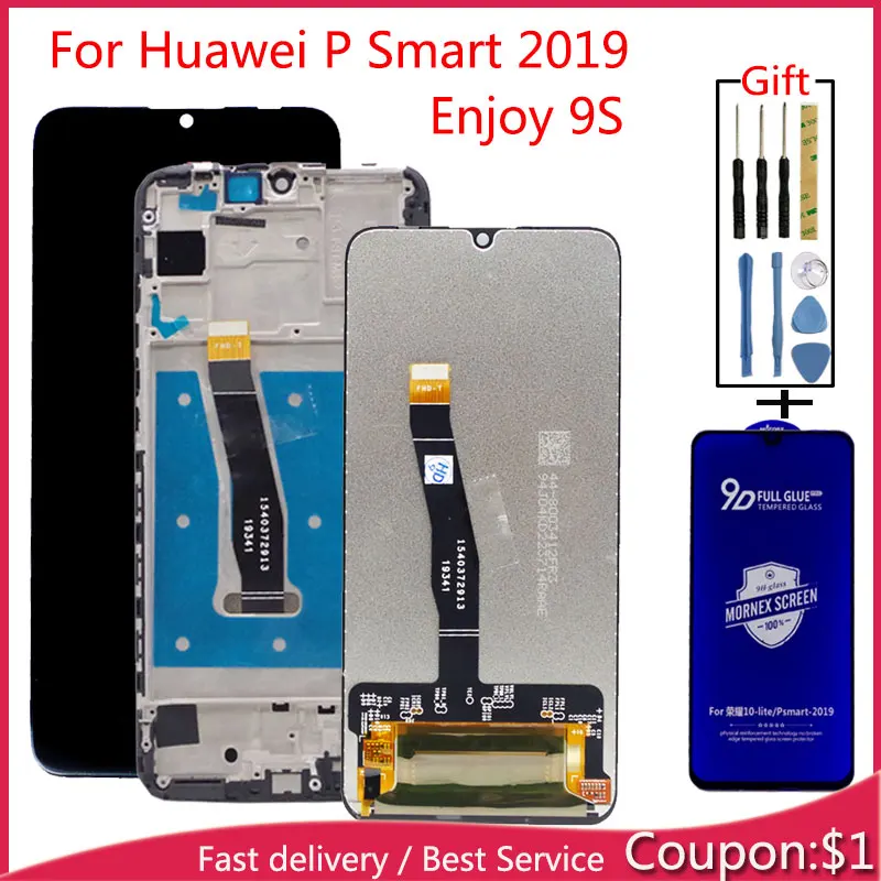 6.21" LCD For HUAWEI P Smart 2019 Display Touch Screen Display Assembly Enjoy 9S POT-LX1 L21 LX3 LCD For P Smart 2019 LCD
6.21" LCD For HUAWEI P Smart 2019 Display Touch Screen Display Assembly Enjoy 9S POT-LX1 L21 LX3 LCD For P Smart 2019 LCD