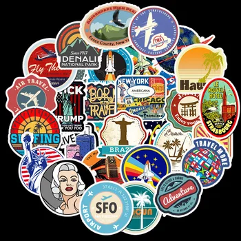 50 pieces of retro outdoor travel logo graffiti sticker luggage trolley trolley notebook super waterproof sticker
50 pieces of retro outdoor travel logo graffiti sticker luggage trolley trolley notebook super waterproof sticker