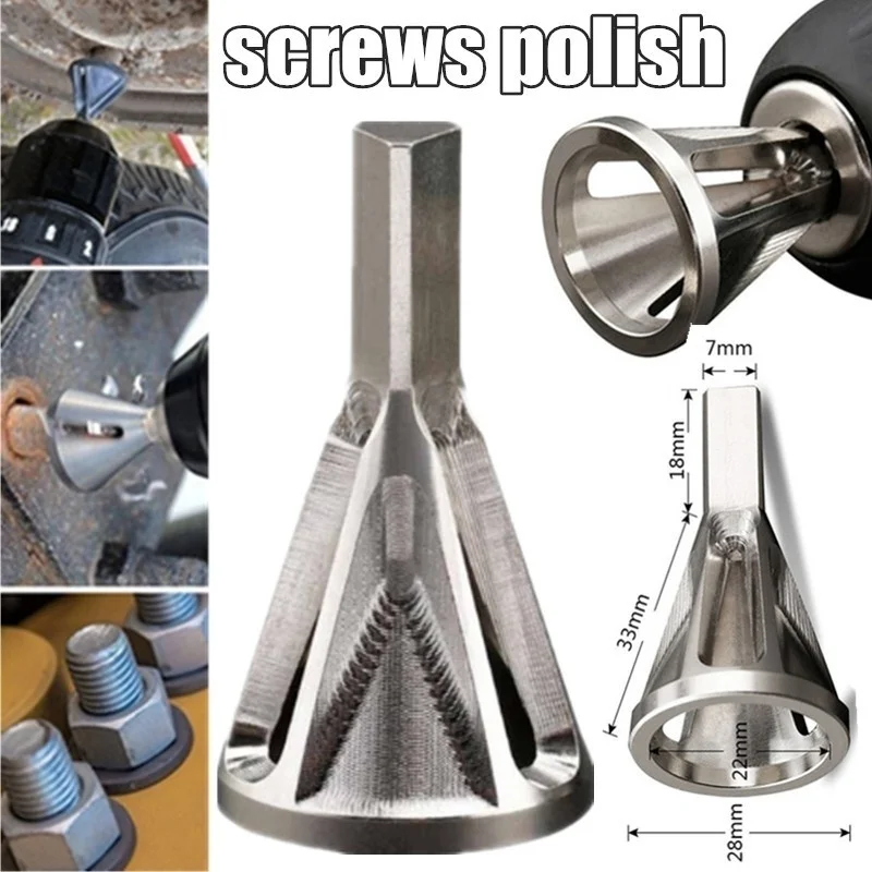 1Pc New Deburring External Chamfer Tool Metal Remove Burr Tools for Chuck Drill Bit
1Pc New Deburring External Chamfer Tool Metal Remove Burr Tools for Chuck Drill Bit