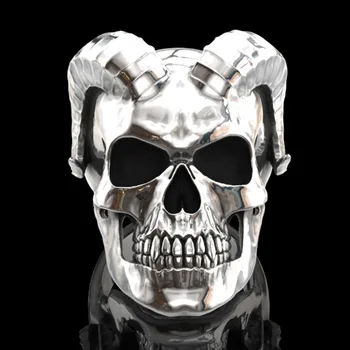 Unique Punk Gothic Satanic Demon Skull Ring Men Biker Ring Jewelry Gift Animal Finger Trendy Ring Female Male Engagement Party
Unique Punk Gothic Satanic Demon Skull Ring Men Biker Ring Jewelry Gift Animal Finger Trendy Ring Female Male Engagement Party