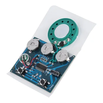 Recordable Music Sound Voice Module Chip With Button Battery Wired Double Button Control 27s Voice Modules
Recordable Music Sound Voice Module Chip With Button Battery Wired Double Button Control 27s Voice Modules