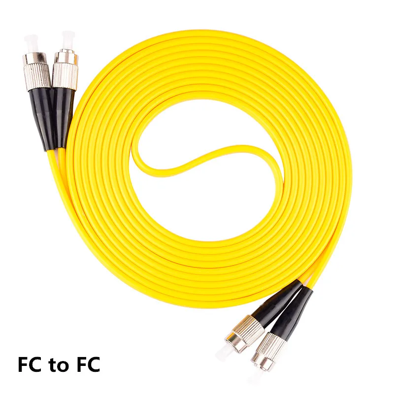 FC-FC single-mode double-core 3m 5m 10m 15m 20m 25m 30m 50m double-ended fiber jumper tail FC to FC
FC-FC single-mode double-core 3m 5m 10m 15m 20m 25m 30m 50m double-ended fiber jumper tail FC to FC