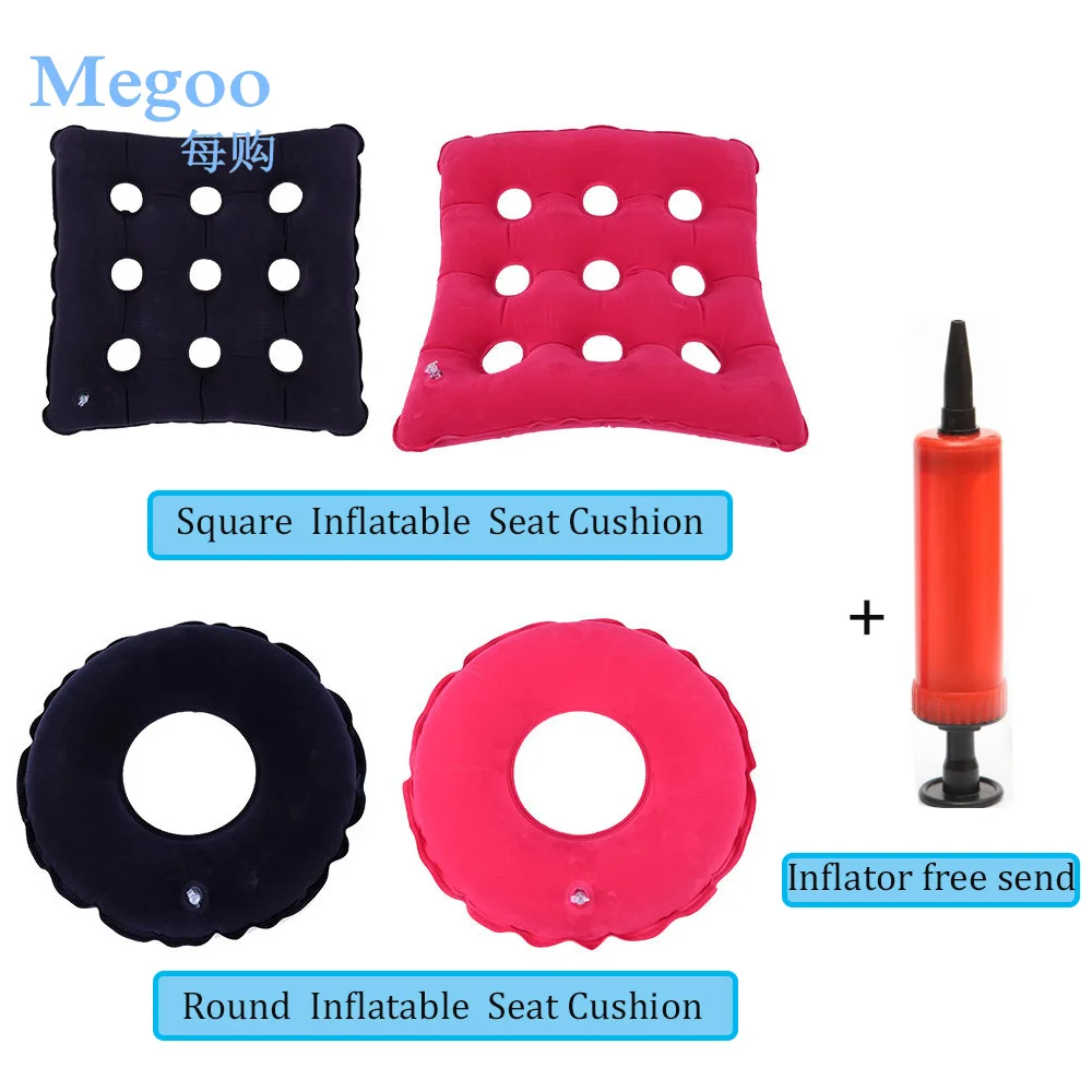 2Pcs Fabric Air Inflatable Medical Back Seat Cushion Anti-Decubitus Hip Support Hemorrhoid Seat Pad Massage Cushion With Pump
2Pcs Fabric Air Inflatable Medical Back Seat Cushion Anti-Decubitus Hip Support Hemorrhoid Seat Pad Massage Cushion With Pump