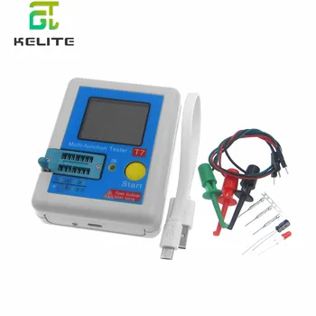 New LCR-T7 Transistor Tester Multi-functional Didoe Triode Capacitance Resistor Inductance MOSFET NPN PNP Triac MOS Detect
New LCR-T7 Transistor Tester Multi-functional Didoe Triode Capacitance Resistor Inductance MOSFET NPN PNP Triac MOS Detect