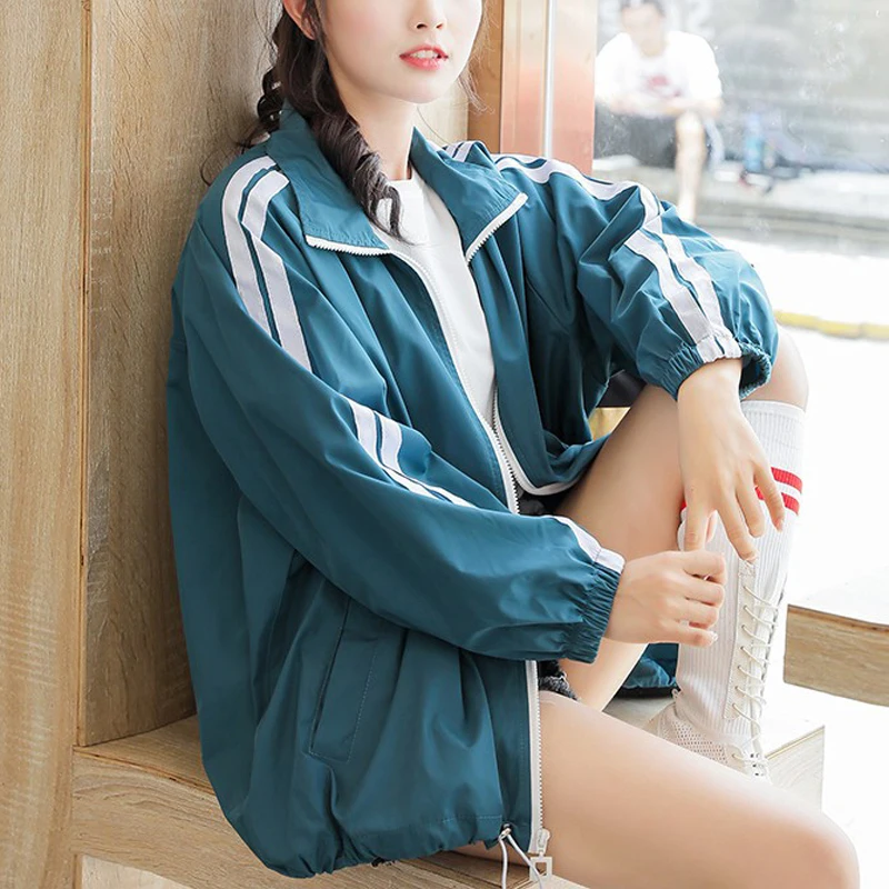Thin Baseball Jacket women Female 2019 Oversized Coat Bomber Large Plus size Women Outwear Spring BF Big clothing Streetwear
Thin Baseball Jacket women Female 2019 Oversized Coat Bomber Large Plus size Women Outwear Spring BF Big clothing Streetwear
