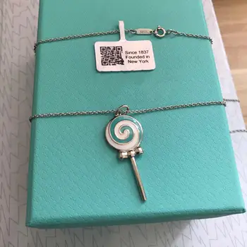 925 sterling silver necklace; candy pendant necklace; women; party; birthday party
925 sterling silver necklace; candy pendant necklace; women; party; birthday party