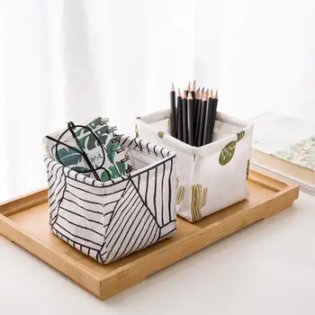 Cotton Linen Sundries Storage Box Organizer Desktop Care Printing Waterproof Storage Basket Underwear Pen Tool Storage Bag
Cotton Linen Sundries Storage Box Organizer Desktop Care Printing Waterproof Storage Basket Underwear Pen Tool Storage Bag