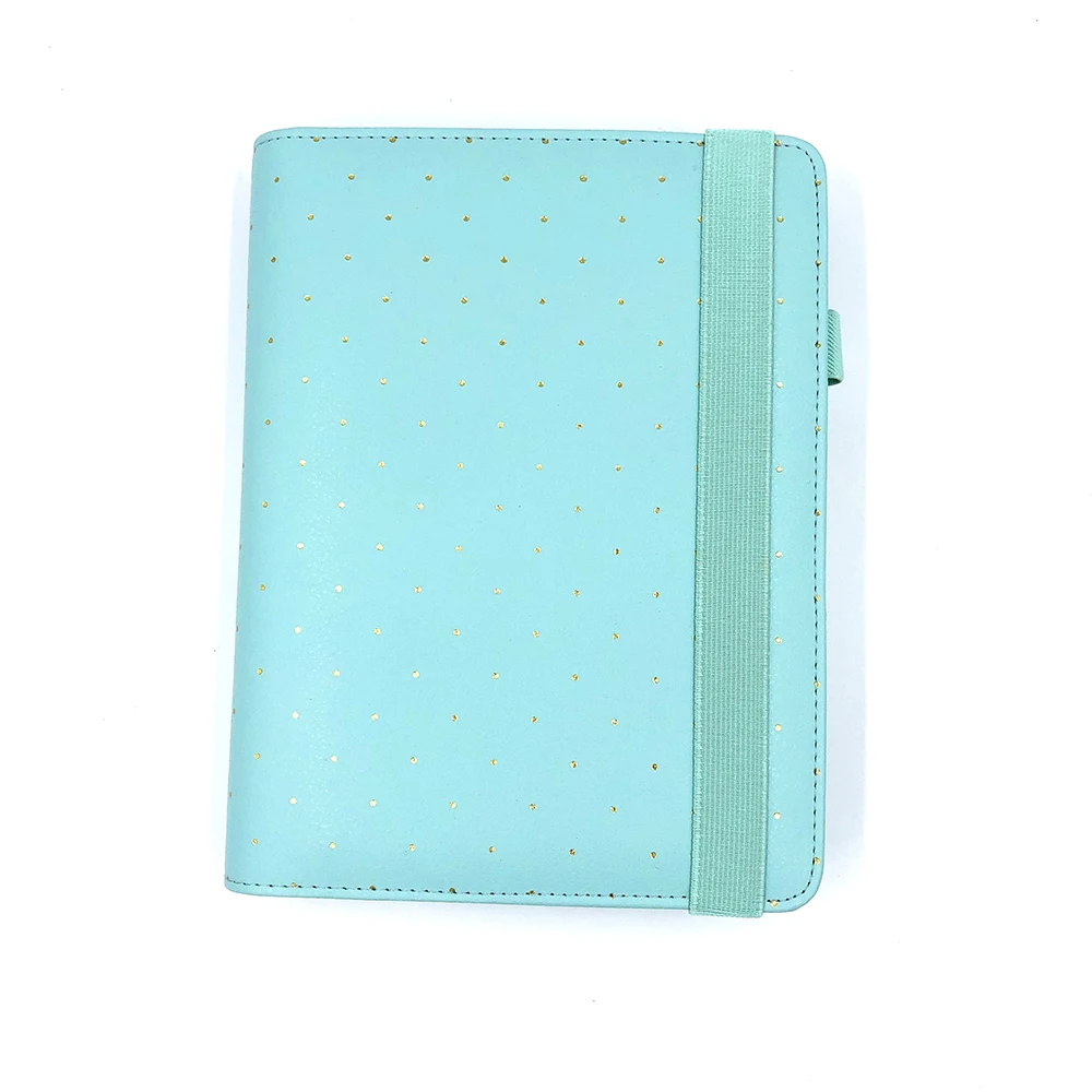 Спиральный блокнот fromthonon Macaron Mint A5 2021 Индивидуальный график еженедельно и
