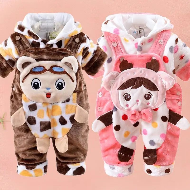 Baby Autumn Winter Clothing Set Cartoon Thicken Long Sleeve+Suspender Trousers 2pcs 0-2T Infant Boy And Girl 2 Pieces Overalls
Baby Autumn Winter Clothing Set Cartoon Thicken Long Sleeve+Suspender Trousers 2pcs 0-2T Infant Boy And Girl 2 Pieces Overalls