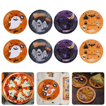 40 pcs Disposable paper plate tableware Halloween party theme pattern party supplies table decoration four styles ten each
40 pcs Disposable paper plate tableware Halloween party theme pattern party supplies table decoration four styles ten each