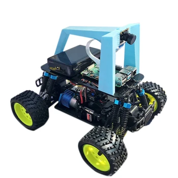 Artificial Intelligence Car Programmable Autopilot Donkey Robot Car Kit with Racing Track for Raspberry Pi4 Development Board
Artificial Intelligence Car Programmable Autopilot Donkey Robot Car Kit with Racing Track for Raspberry Pi4 Development Board