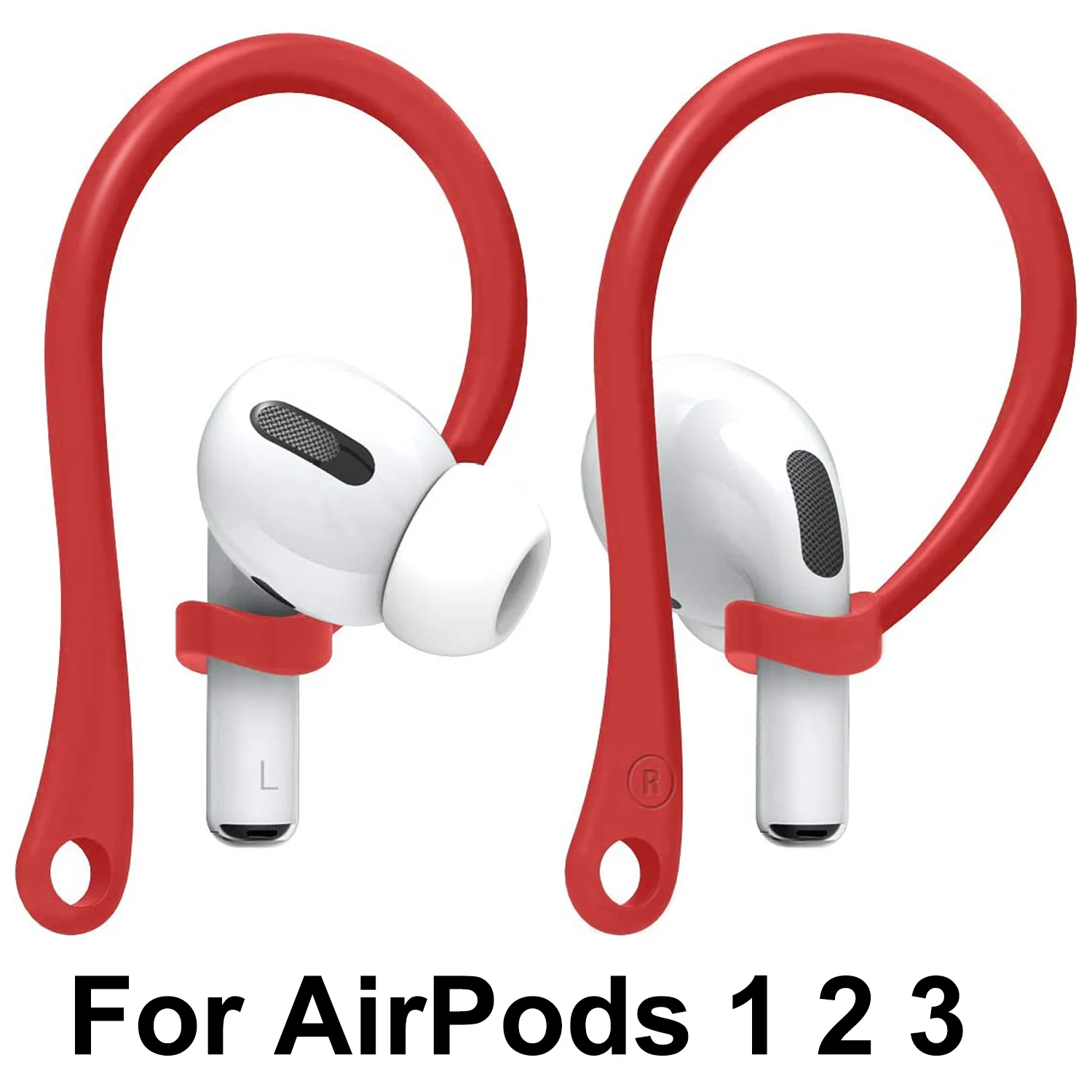 Спортивные силиконовые ушные крючки для Apple AirPods pro аксессуары противоударные