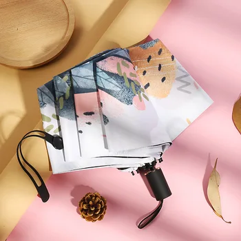 Unique Cat Printed 3 Fold Sunshade UV Protective Parasols Umbrellas Manual Open Windproof Compact Sun/Rain Umbrellas for Travel
Unique Cat Printed 3 Fold Sunshade UV Protective Parasols Umbrellas Manual Open Windproof Compact Sun/Rain Umbrellas for Travel