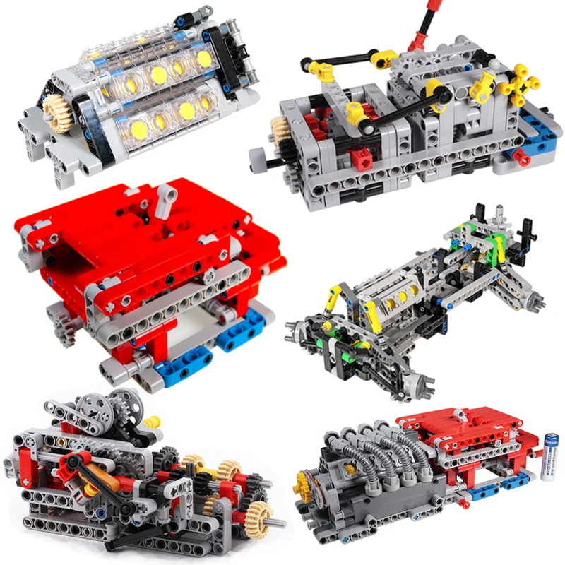 Technic Car chassis set Parts Electric Power Functions Medium Motor + Servo Motor Building Blocks Compatible with legoes 99498
Technic Car chassis set Parts Electric Power Functions Medium Motor + Servo Motor Building Blocks Compatible with legoes 99498