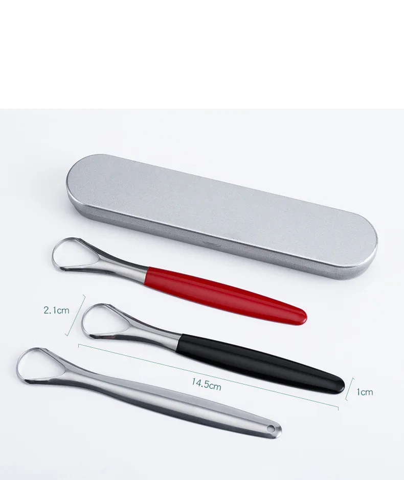1PC Useful Tongue Scraper Stainless Steel Oral Tongue Cleaner Medical Mouth Brush Reusable Fresh Breath Maker
1PC Useful Tongue Scraper Stainless Steel Oral Tongue Cleaner Medical Mouth Brush Reusable Fresh Breath Maker