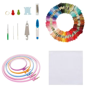 50/100 Colors Embroidery Skeins Sewing Kit Embroidery Cross Stitch Needle Tool DIY Knitting Stitching Sewing Colored Threads Set
50/100 Colors Embroidery Skeins Sewing Kit Embroidery Cross Stitch Needle Tool DIY Knitting Stitching Sewing Colored Threads Set