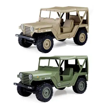 Four-wheel Drive Military Off-road Jeep 2.4G Four-wheel Drive High-speed Vehicle 1:14 Full-scale Remote Control Racing Model Car
Four-wheel Drive Military Off-road Jeep 2.4G Four-wheel Drive High-speed Vehicle 1:14 Full-scale Remote Control Racing Model Car