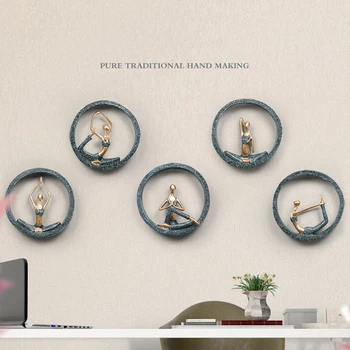Retro Resin Wall Hanging Yoga Studio Decoration Ornament Home Livingroom TV Background Mural Crafts Bedroom Wall Pendant Europe
Retro Resin Wall Hanging Yoga Studio Decoration Ornament Home Livingroom TV Background Mural Crafts Bedroom Wall Pendant Europe