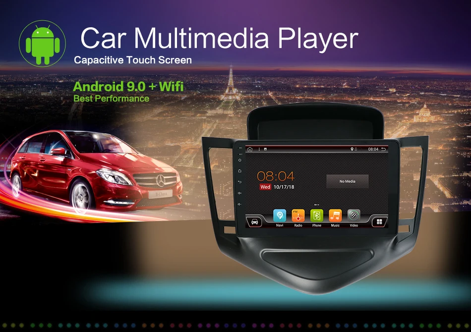 Top 9inch android 9.0 system car gps multimedia video radio player in dash for Chevrolet CRUZE navigation stereo 2G/4G RAM 28 Top 9inch android 9.0 system car gps multimedia video radio player in dash for Chevrolet CRUZE navigation stereo 2G/4G RAM 28