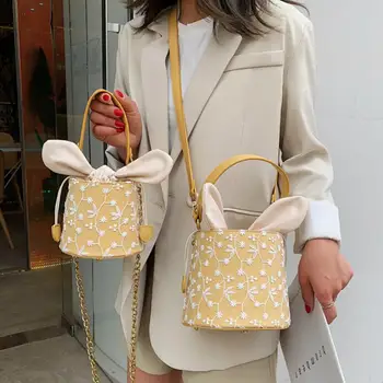 Elegant Female Tote Bucket Bag 2019 New Quality PU Leather Women's Designer Handbag Lace Flower Chain Shoulder Messenger Bag
Elegant Female Tote Bucket Bag 2019 New Quality PU Leather Women's Designer Handbag Lace Flower Chain Shoulder Messenger Bag