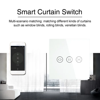 Intelligent Professional WIFI Curtain Blind Electric Switch By Mobile Phone APP Remote Control Compatible with Alexa Google Home
Intelligent Professional WIFI Curtain Blind Electric Switch By Mobile Phone APP Remote Control Compatible with Alexa Google Home