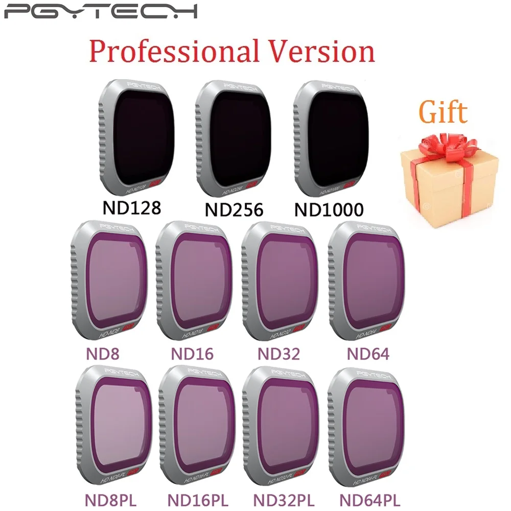 PGYTECH ND CPL Lens Filter Set For DJI Mavic 2 Pro Professional Version Free Shipping
PGYTECH ND CPL Lens Filter Set For DJI Mavic 2 Pro Professional Version Free Shipping