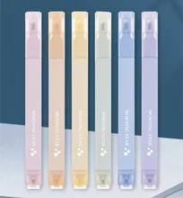 6pcs/set Morandi Highlighter Pen Painted School Office Stationery Highlighters Painted Pen Set Student Art Drawing Marker Pen 
6pcs/set Morandi Highlighter Pen Painted School Office Stationery Highlighters Painted Pen Set Student Art Drawing Marker Pen