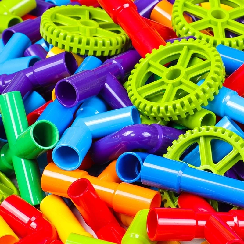 50Pcs DIY Water Pipe Building Blocks Toys For Children Pipeline Tunnel Construction Tube Assembling Block Model Education Kids
50Pcs DIY Water Pipe Building Blocks Toys For Children Pipeline Tunnel Construction Tube Assembling Block Model Education Kids