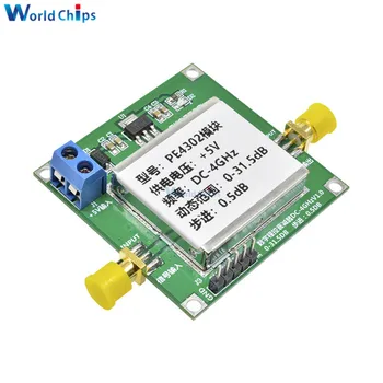 PE4302 Digital RF Step Attenuator Module RF High Linearity DC 4ghz 0-31.5db 0.5dB Stepping High Frequency 5V DC High Linearity
PE4302 Digital RF Step Attenuator Module RF High Linearity DC 4ghz 0-31.5db 0.5dB Stepping High Frequency 5V DC High Linearity