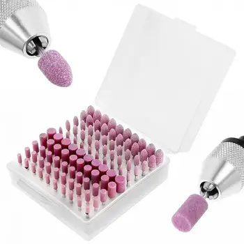100pcs/lot 4-10mm 80 Grit Ceramic Grinding Head Abrasive Stone Points Electric Grinding Accessory for Rotary Tool
100pcs/lot 4-10mm 80 Grit Ceramic Grinding Head Abrasive Stone Points Electric Grinding Accessory for Rotary Tool