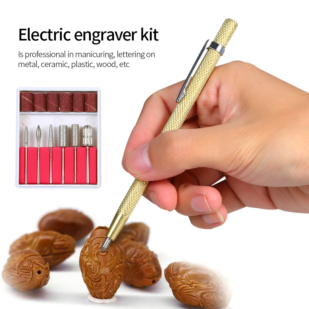 Mini Pen Engraver Grinder Speed Adjustable Micro Machine Manicure Kit Multifunction Polishing Grinding Milling Tool Kit
Mini Pen Engraver Grinder Speed Adjustable Micro Machine Manicure Kit Multifunction Polishing Grinding Milling Tool Kit