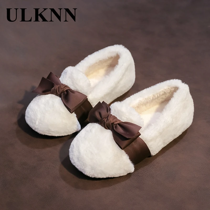 ULKNN 2020 New Girls' Cotton-padded Shoes Plus Velvet Warm Princess Shoes Children's Peas Shoes White Winter Plush Rubber
ULKNN 2020 New Girls' Cotton-padded Shoes Plus Velvet Warm Princess Shoes Children's Peas Shoes White Winter Plush Rubber
