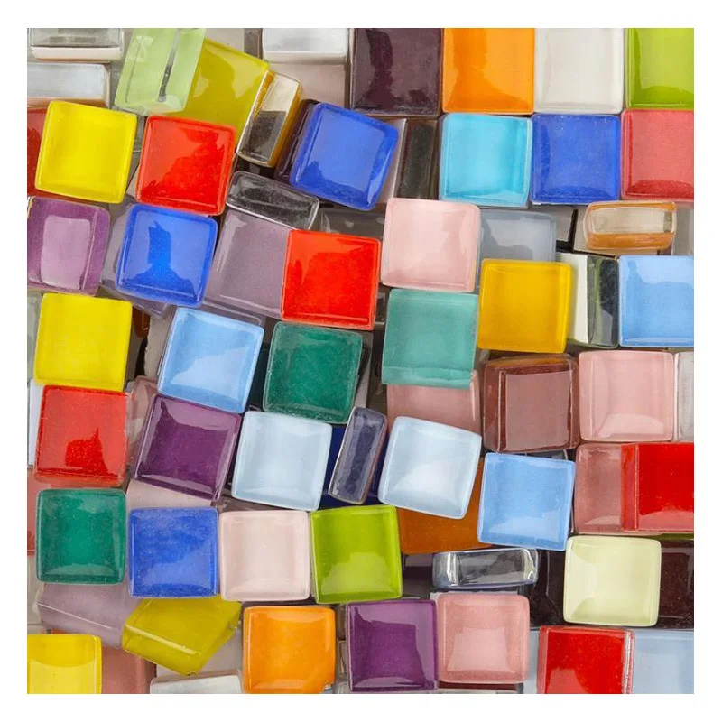 Color Crystal Glass Mosaic Making Tiles Bulk DIY Crafts Floor Cup Sink Decoration Supplies Handmade Square Mosaic Stones100 pcs
Color Crystal Glass Mosaic Making Tiles Bulk DIY Crafts Floor Cup Sink Decoration Supplies Handmade Square Mosaic Stones100 pcs