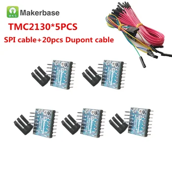 MKS TMC2130 SPI mode 2130 stepper drive stepstick stepping driver TMC 2130 stepping driver controller for BIGTREETECH SKR V1.3
MKS TMC2130 SPI mode 2130 stepper drive stepstick stepping driver TMC 2130 stepping driver controller for BIGTREETECH SKR V1.3