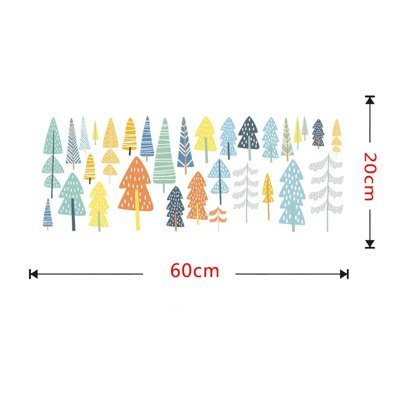 Nordic Style Forest Tree Color Wall Decals Woodland Tree Vinyl Art Wall Stickers For Kids Room Decoration Modern Wall Decor
Nordic Style Forest Tree Color Wall Decals Woodland Tree Vinyl Art Wall Stickers For Kids Room Decoration Modern Wall Decor