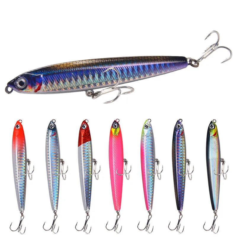 10/14/18/20g 8/8/10/10cm wobblers fishing lures sinking lures bait thrower pike Pencil Trout Artificial Hard Fishing Bait Tackle
10/14/18/20g 8/8/10/10cm wobblers fishing lures sinking lures bait thrower pike Pencil Trout Artificial Hard Fishing Bait Tackle