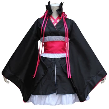 New Anime Yaya Black Kimono Large Size Unbreakable Machine-Doll Cosplay Dress Costume Full Set 5 In 1
New Anime Yaya Black Kimono Large Size Unbreakable Machine-Doll Cosplay Dress Costume Full Set 5 In 1
