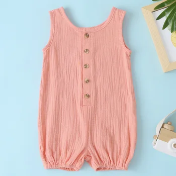 2020 Baby Girls Rompers Sleevless Jumpsuit Baby Clothing Bebe Roupas Newborn Baby Clothes Infant Overalls Summer Baby Outfit D30
2020 Baby Girls Rompers Sleevless Jumpsuit Baby Clothing Bebe Roupas Newborn Baby Clothes Infant Overalls Summer Baby Outfit D30