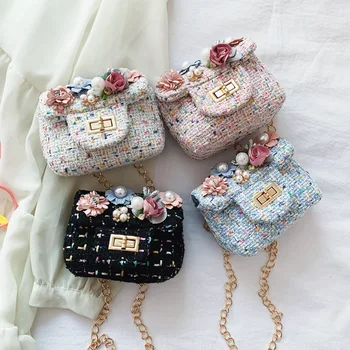 Children's Mini Handbag Autumn Winter Kids Girls Princess Pearl Messenger Bag Baby Princess Crossbody Bag Clutch Purse 
Children's Mini Handbag Autumn Winter Kids Girls Princess Pearl Messenger Bag Baby Princess Crossbody Bag Clutch Purse