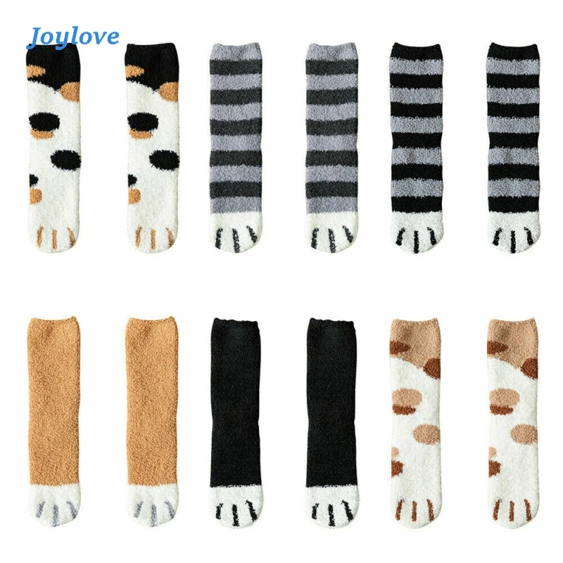 JOYLOVE повседневные женские пушистые теплые тапочки Calzettoni Autunno Inverno Симпатичные с
