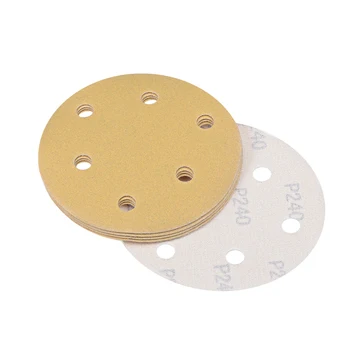 uxcell 5Pcs 5 Inch 6 Hole Hook and Loop Sanding Discs Abrasive for Wood Metal Sanding to Metal Rust Removal Wood Work Rubber
uxcell 5Pcs 5 Inch 6 Hole Hook and Loop Sanding Discs Abrasive for Wood Metal Sanding to Metal Rust Removal Wood Work Rubber